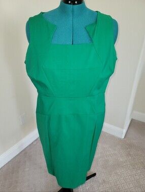 Eloquii Square Neck Sheath Dress